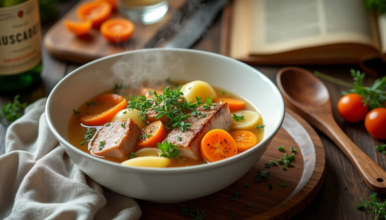 découvrez notre bouillon nantais, un hommage à la cuisine traditionnelle française, alliant saveurs authentiques et prix doux. une expérience culinaire réconfortante qui vous fera redécouvrir les plaisirs simples de la gastronomie nantaise.