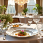 découvrez l'élégance d'un menu exclusif au restaurant irwin, où chaque plat est une œuvre d'art culinaire, alliant saveurs raffinées et présentation soignée pour une expérience gastronomique inoubliable.