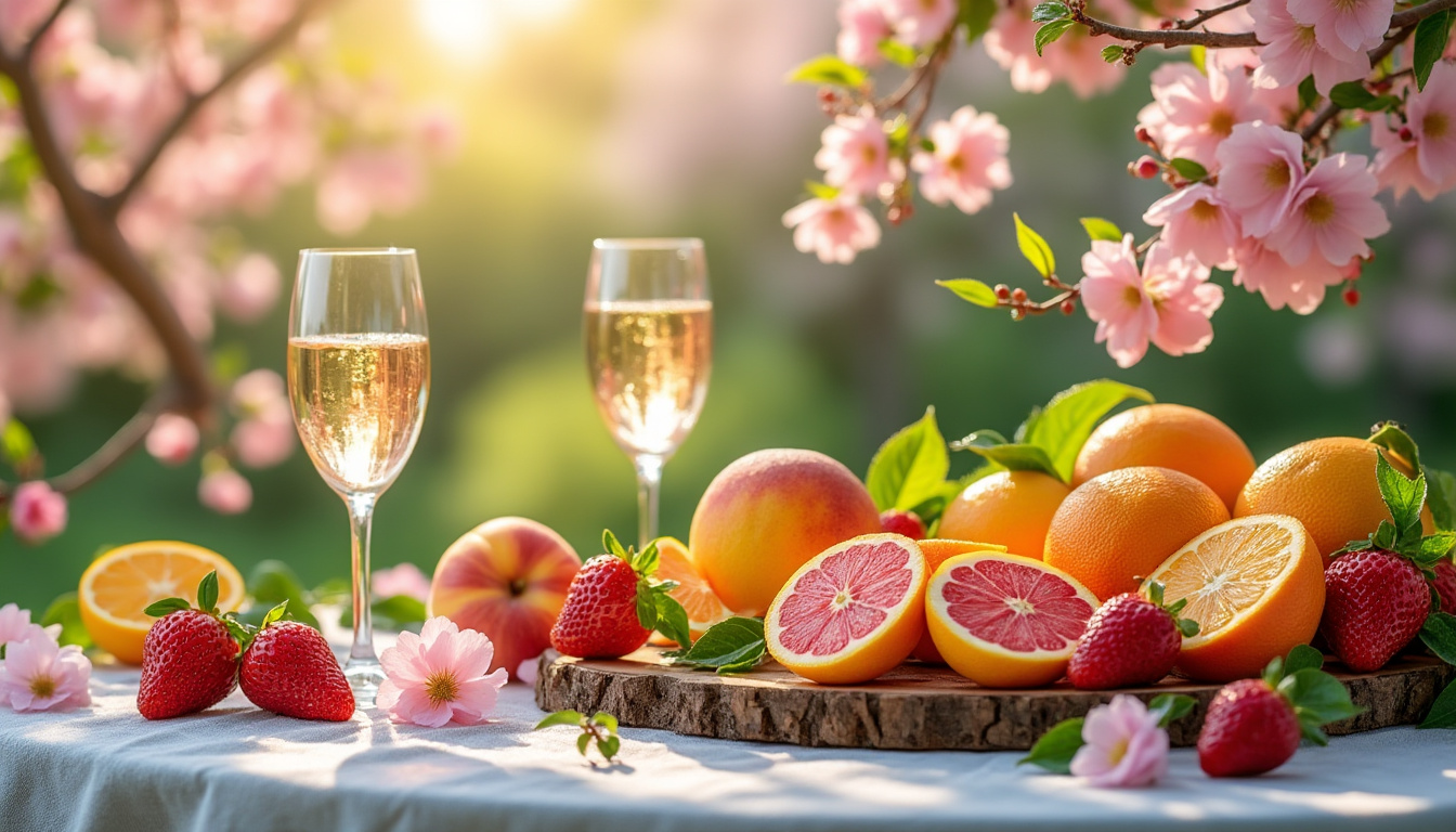 rejoignez-nous le 6 mai 2025 pour une dégustation unique, où les saveurs printanières s'entremêlent avec des douceurs fruitées. une expérience sensorielle inoubliable qui éveillera vos papilles et célébrera la fraîcheur de la saison.