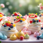 découvrez l'univers enchanteur des pavlovas et des délices meringués. explorez des recettes raffinées et des astuces pour créer ces douceurs aériennes, alliant textures légères et saveurs irrésistibles. plongez dans un monde de gourmandise et laissez-vous séduire par ces desserts qui émerveillent les papilles!