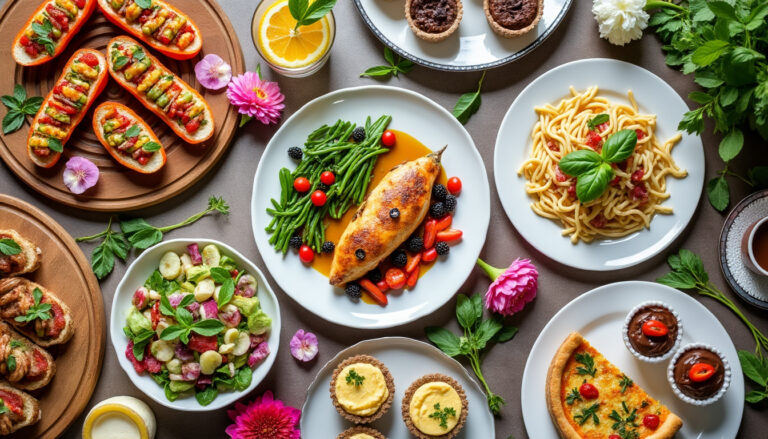 découvrez des idées savoureuses pour préparer des plats à l'avance ! que ce soient des entrées, des desserts ou des apéritifs, cette sélection vous aidera à gagner du temps tout en impressionnant vos invités le lendemain. simplifiez votre organisation culinaire et régalez vos proches avec des recettes délicieuses.