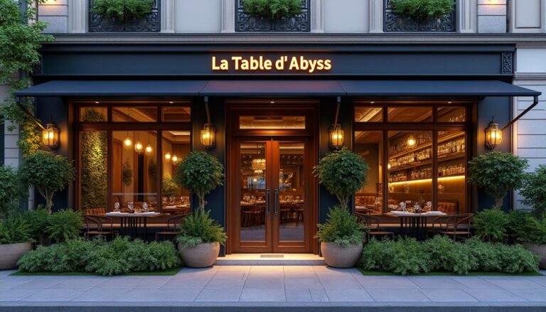 découvrez la table d’abyss à rodez, un restaurant qui vous emmène dans un voyage culinaire exceptionnel. savourez des plats raffinés préparés avec des ingrédients locaux et des techniques innovantes, le tout dans une ambiance chaleureuse et accueillante.