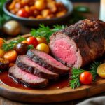 regalez vos papilles avec notre vidéo recette de rôti de boeuf, sublimé par son jus savoureux. suivez nos conseils pour un plat qui ravira vos convives lors de vos repas en famille ou entre amis. petits plats en harmonie, la cuisine facile et gourmande!