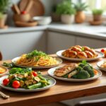 découvrez des idées de repas simples et savoureux pour vos soirées avec notre menu de la semaine du 2 au 8 juin 2025. facilitez vos dîners en famille ou entre amis grâce à des recettes faciles à préparer qui plairont à coup sûr à tout le monde.