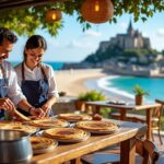 découvrez l'histoire inspirante d'un couple qui prend les rênes d'une crêperie pittoresque, offrant une vue imprenable sur l'îlot saint-michel à erquy. savourez des crêpes délicieuses tout en contemplant le paysage enchanteur de la côte bretonne.