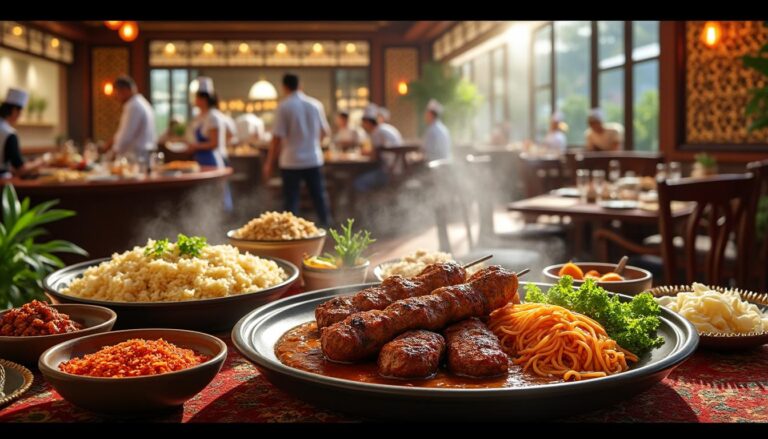 plongez dans l’univers gourmand du restaurant ouïghour krorän en 2025 et savourez une cuisine authentique aux saveurs uniques d’asie centrale. réservez votre table pour une expérience inoubliable !