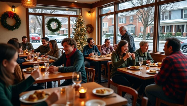 découvrez les meilleurs restaurants ouverts le 25 décembre 2025 à midi près de chez vous pour un repas de fête exceptionnel.